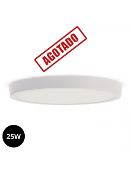 Panel de Superficie Serie Slim Circular 25W