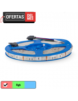 Tira Led 12V Dc Smd5050  Ip20 Rgb 60 Led/m - 5 Metros