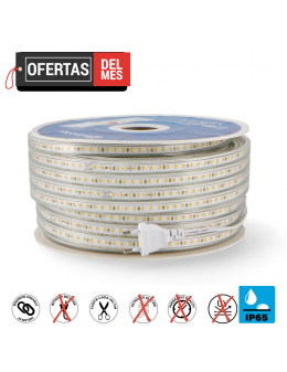 Tira de Led 220V Ac Smd2835 Fast 14,4W/m - 50 Metros