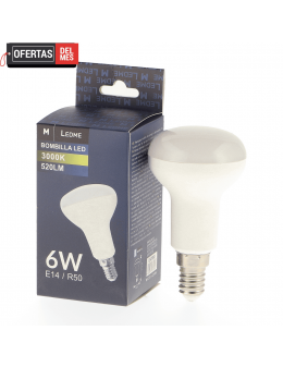 Bombilla Led E14 R50 6W