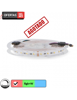 Tira Led 24V Dc Smd5050 Videny Ip20 Rgb+W(3000K) 14W/m - 5 Metros