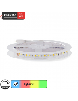 Tira Led 24V Dc Smd2835+3535 Classic Ip20 Rgb+Cct 14W/m - 5 Metros