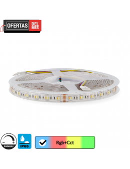 Tira Led 24V Dc Smd5050 Videny Ip65 Rgb+Cct 15W/m - 5 Metros