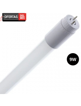 Tubo Led T8 600 Mm Stak 9W Cristal Conexión un Lateral
