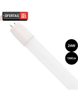Tubo Led T8 1500 Mm Stak 24W Cristal Conexión un Lateral