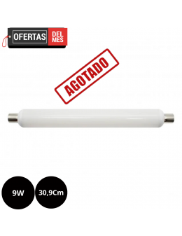 Tubo de LED Sofito 9W S19 309 mm