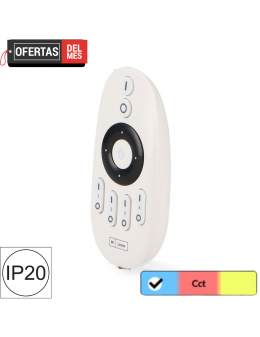 Mando Rf Para Regulador Led Monocolor+Cct 4 Zonas