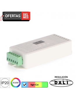 Controlador Regulador Led Dali 5 En 1 Dt8 Monocolor/cct/rgb/rgbw/rgb+Cct