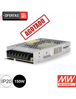 Fuentes de Alimentación Para Tiras Led Mean Well 150W 12Vdc