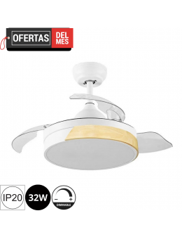 Ventilador de Techo Led Messed Naturel