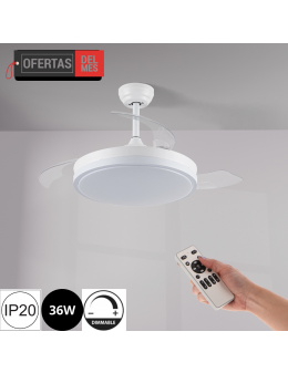 Ventilador de Techo Led Herben 68W ø107 Cm