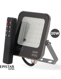 Foco Proyector Led Napoli 20W Con Sensor de Movimiento