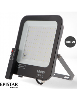 Foco Proyector Led Napoli 100W Con Sensor de Movimiento