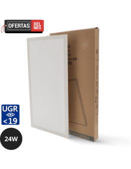 Panel Led Rectangular Serie 60X30 Cm 24W