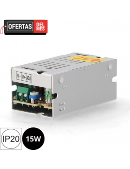 Fuente de Alimentación Para Tiras Led 15W 12Vdc
