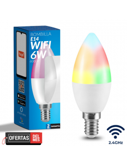 Bombilla Led Smarthome C37 6W