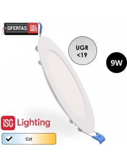 Panel Led Circular Serie Pro 9W Cct