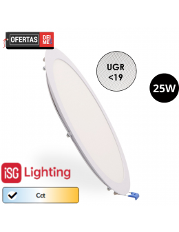 Panel Led Circular Serie Pro 25W CCT