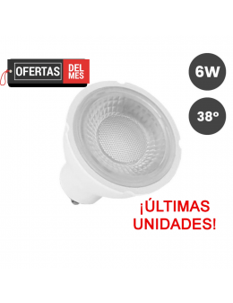 Dicroica LED SMD 6W 38° GU10