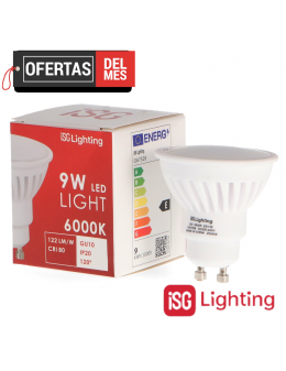 Bombilla Led Gu10 Smdpro 9W 120º