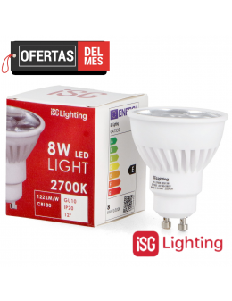 Bombilla Led Gu10 Cobpro 8W 12º