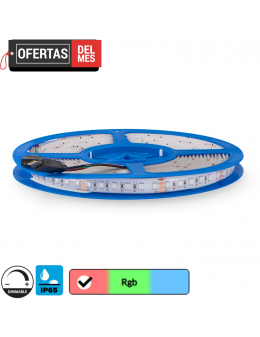 Tira Led 24V Dc Smd3535 Clasic Ip65 Rgb 12W/m - 5 Metros