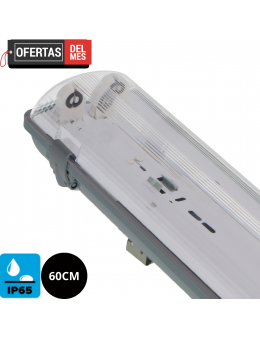 Pantalla Estanca Para un Tubo Led Lage 600 Mm
