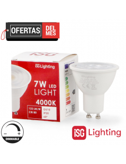 Bombilla Led Gu10 Smd Plus 7W Regulable 60º
