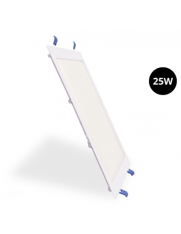 Panel Led Cuadrado Serie Slim 25W