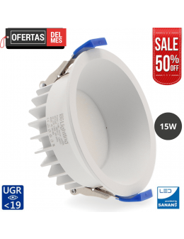 Downlight Led White Luxtar 15W
