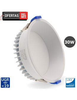 Downlight Led White Luxtar 30W