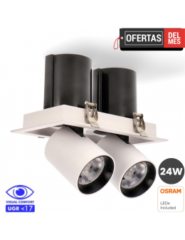 Foco Led Orientable Tube 24W