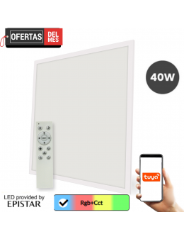 Panel Led Smarthome 60X60 Cm 40W Rgb+Cct