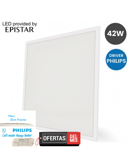 Panel Led Serie Trielle 60X60 Cm 42W No Flicker