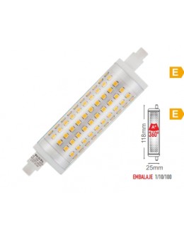 R7S Lineal 118 mm CERÁMICA+PVC DIMABLE