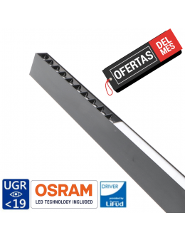 Lampara Lineal Led Viena II 40W (Ugr 19)