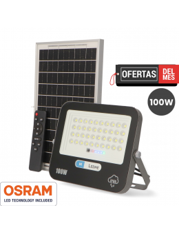 Foco Proyector Led Solar Milan 100W