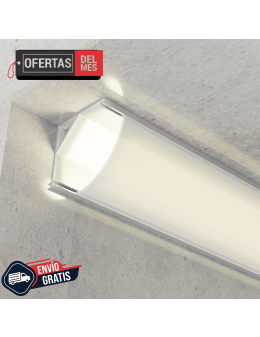 Perfil de Aluminio Esquina L - 2 Metros