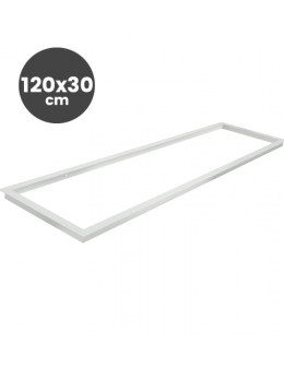Marco de Empotrar de Panel 120X30 Blanco