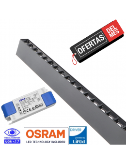 Lámpara Lineal Led Viena 40W (Ugr 17)