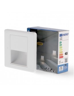 Baliza Led Empotrable Nomis Square 1.2W