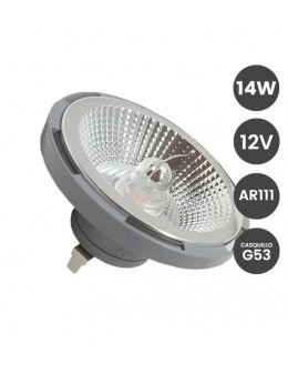  Lámpara LED AR111 14W 12V 45º G53