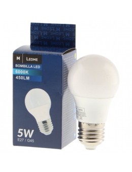 Bombilla Led E27 G45 5W