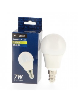 Bombilla Led E14 G45 7W