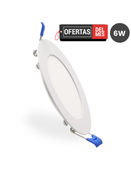 Panel Led Circular Serie Slim 6W