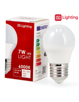 Bombilla Led E27 G45 7W
