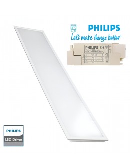 Paneles LED 120x30cm 40W Driver Philips