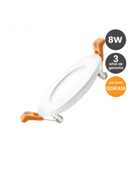 Downlight LED Circular 8W - OSRAM CHIP 